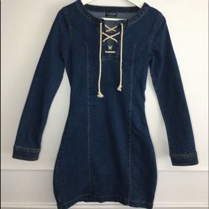 Denim Dark blue Dress